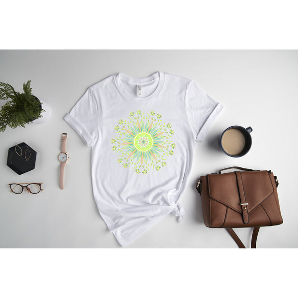Floral Mandala UNISEX Bella + Canvas Short Sleeve T-Shirt