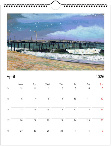 2026 Wall Calendar - Choose Between 2 Sizes - FREE SHIPPING! Arrives in 8-10 Business Days