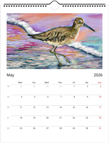 2026 Wall Calendar - Choose Between 2 Sizes - FREE SHIPPING! Arrives in 8-10 Business Days