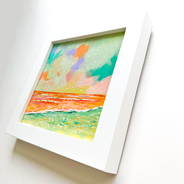 Confetti Sky - Small Framed Original