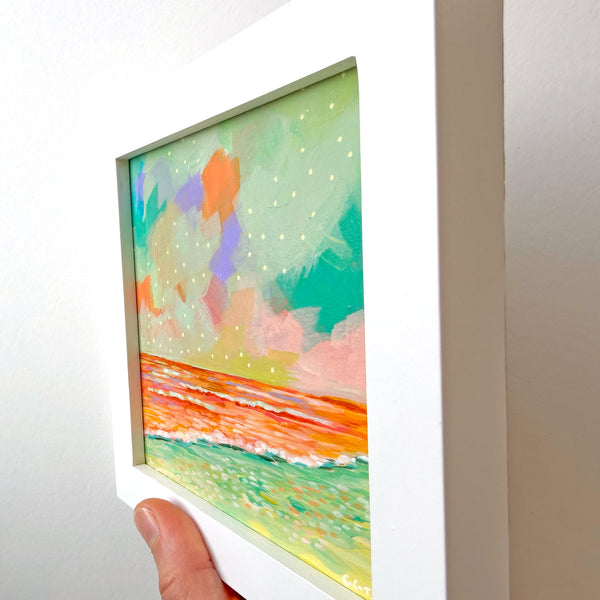 Confetti Sky - Small Framed Original