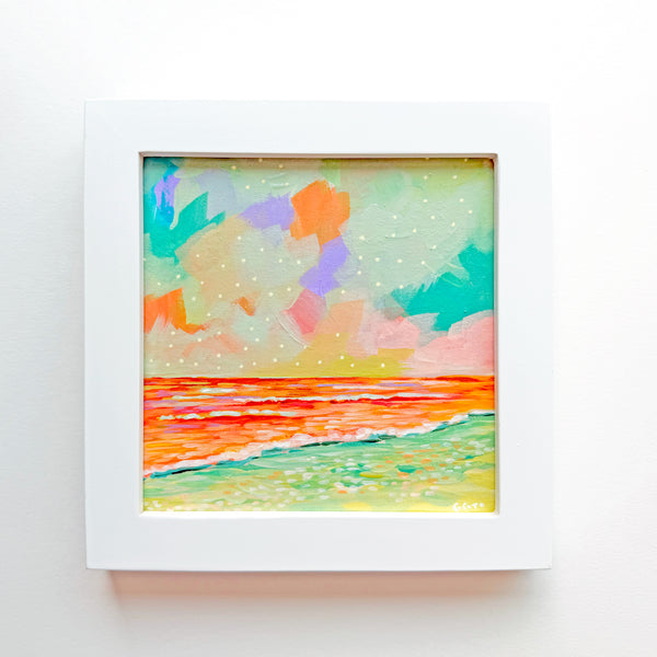 Confetti Sky - Small Framed Original