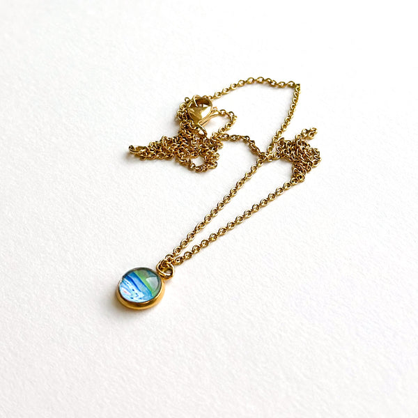 Dainty Necklace - Fall Day