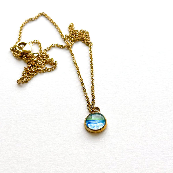 Dainty Necklace - Fall Day