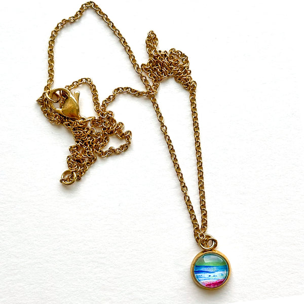 Dainty Necklace - Fall Day