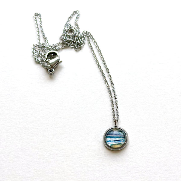 Dainty Necklace - Glowing Sky