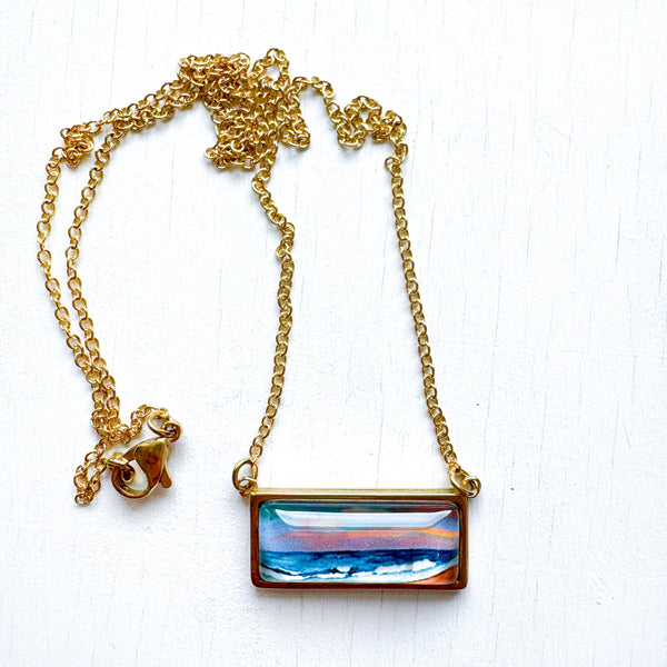 In Living Color - Bar Necklace