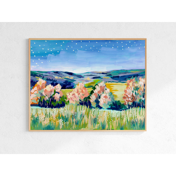 Joyful Mountains - Large Print