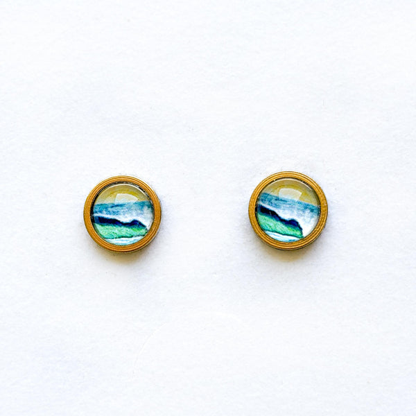 La Ola 1.1 - Stainless Steel Stud Earrings
