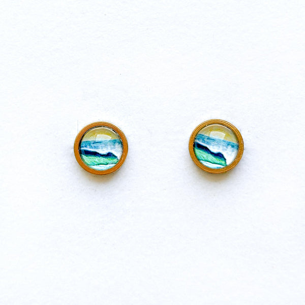 La Ola 1.1 - Stainless Steel Stud Earrings