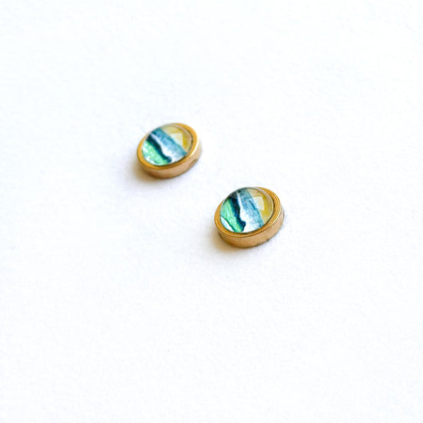 La Ola 1.1 - Stainless Steel Stud Earrings