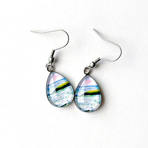 Left - Stainless Steel Earrings