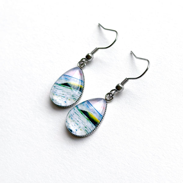Left - Stainless Steel Earrings