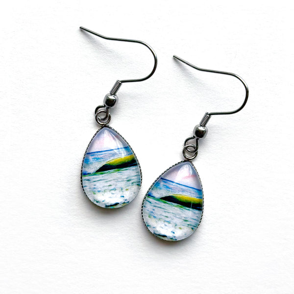 Left - Stainless Steel Earrings