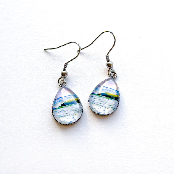 Left - Stainless Steel Earrings