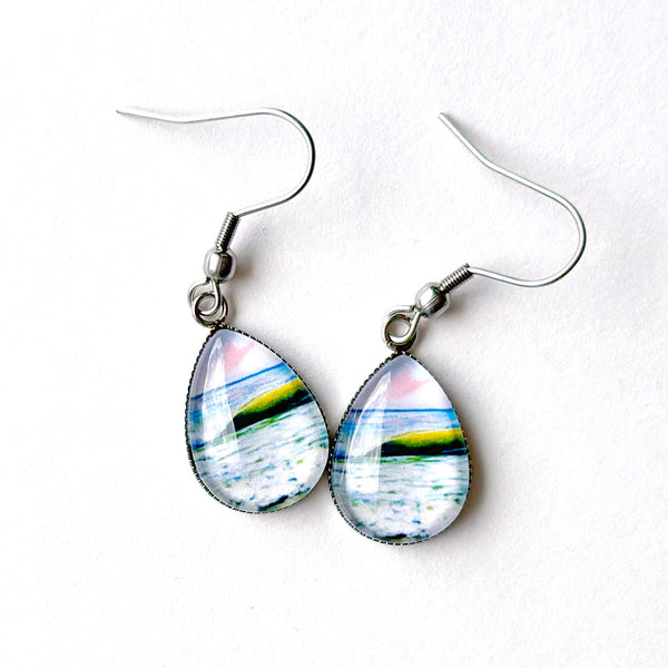 Left - Stainless Steel Earrings
