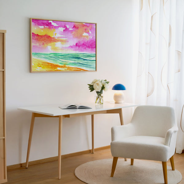 Lively Seascape I - Large Print