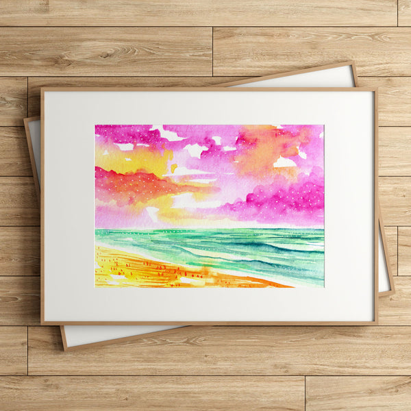 Lively Seascape I - Large Print