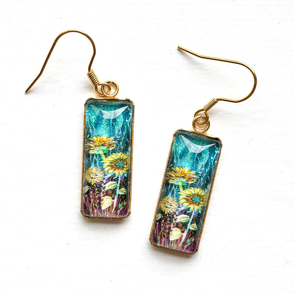 Magical Garden Bar Earrings