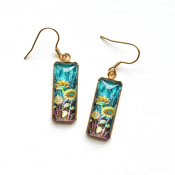 Magical Garden Bar Earrings