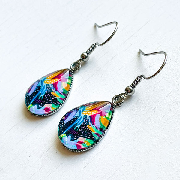 Natures Parade - Stainless Steel Earrings