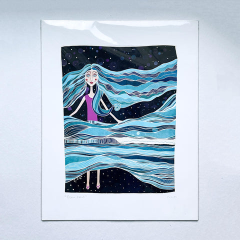 Ocean Skirt - $5 Sale Print