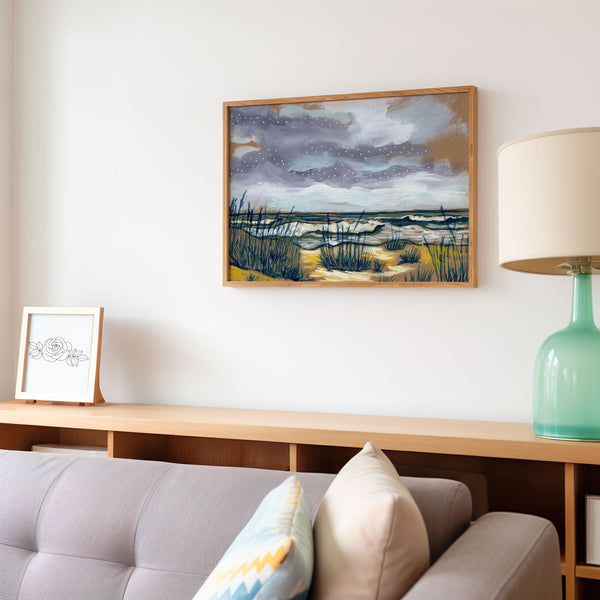 Outer Banks Seascape Sketch I - Large Print