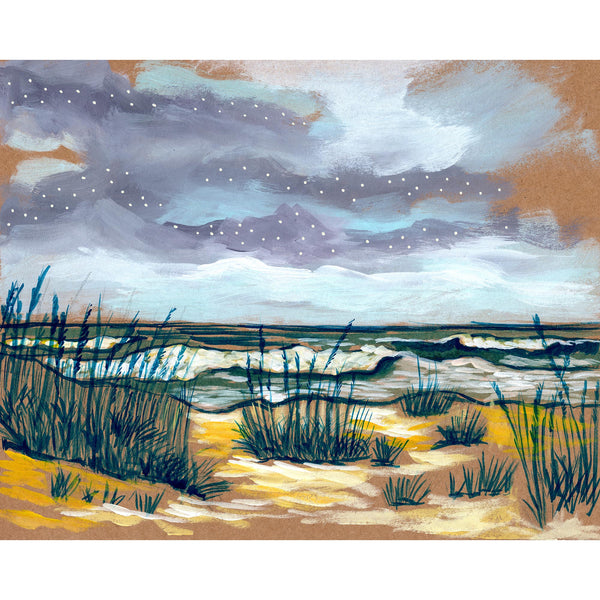 Outer Banks Seascape Sketch I