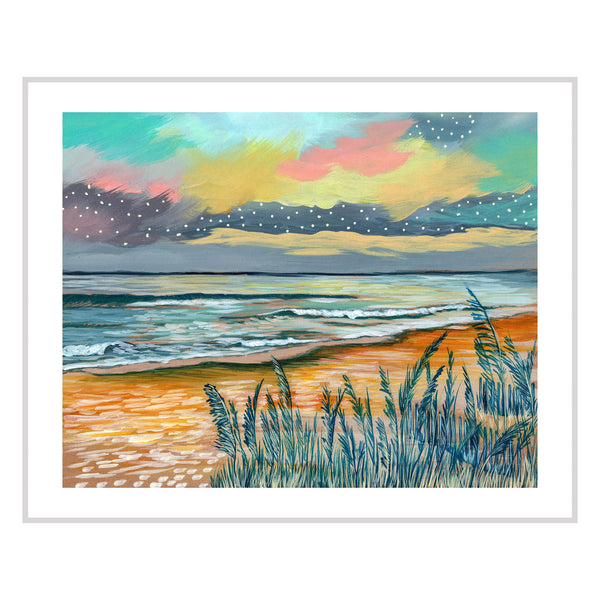 Outer Banks Seascape Sketch II