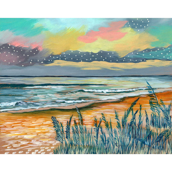 Outer Banks Seascape Sketch II