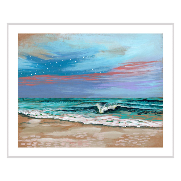 Outer Banks Seascape Sketch III