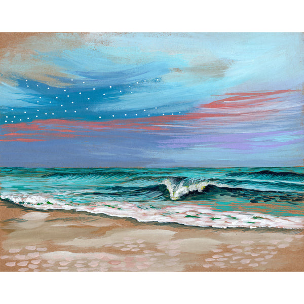 Outer Banks Seascape Sketch III