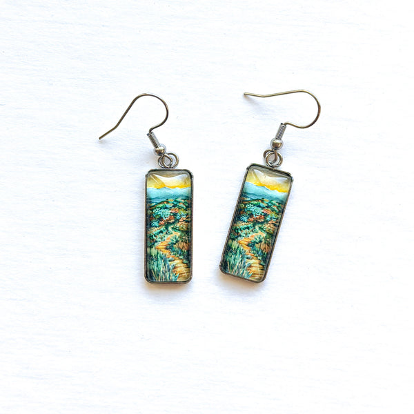 Over the Rainbow Bar Earrings