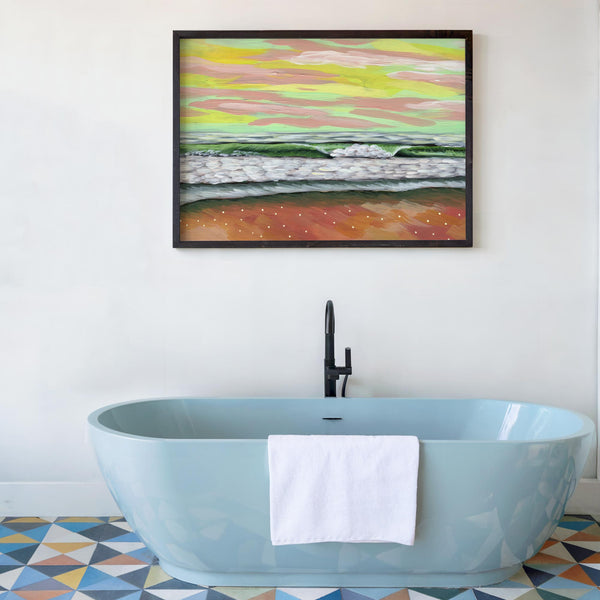 Pastel Seascape I - Large Print