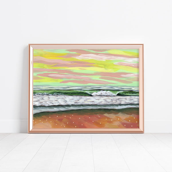 Pastel Seascape I - Large Print