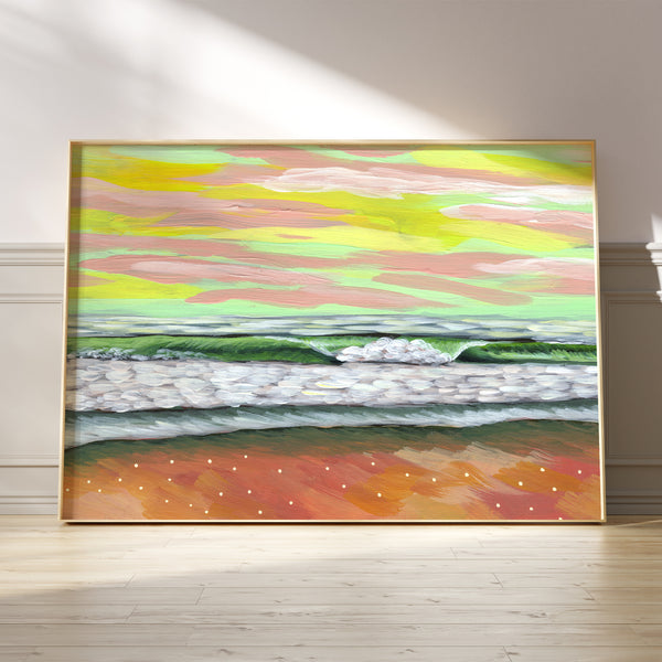Pastel Seascape I - Large Print