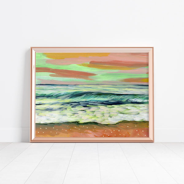 Pastel Seascape II - Large Print