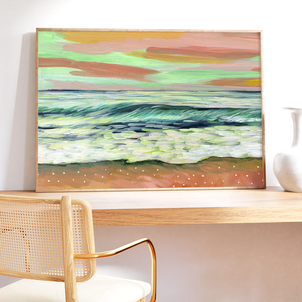 Pastel Seascape II - Large Print