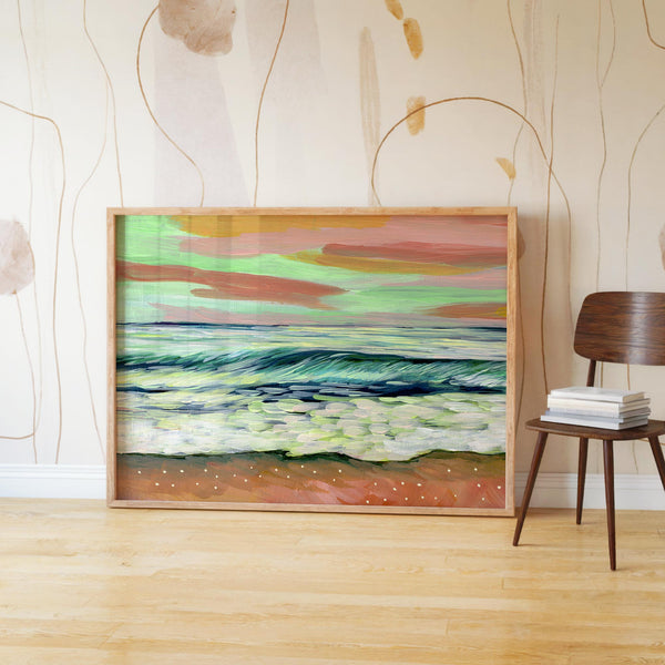 Pastel Seascape II - Large Print