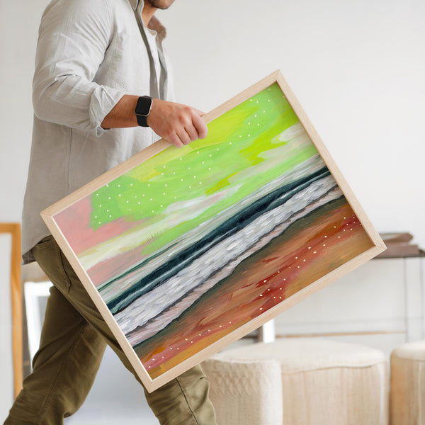 Pastel Seascape III - Large Print