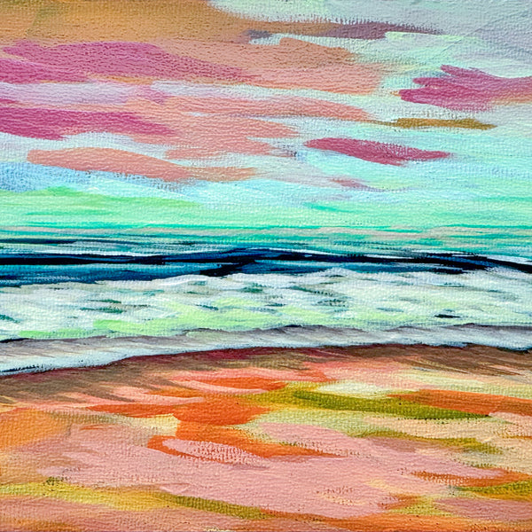 Pastel Seascape IV - Original Painting
