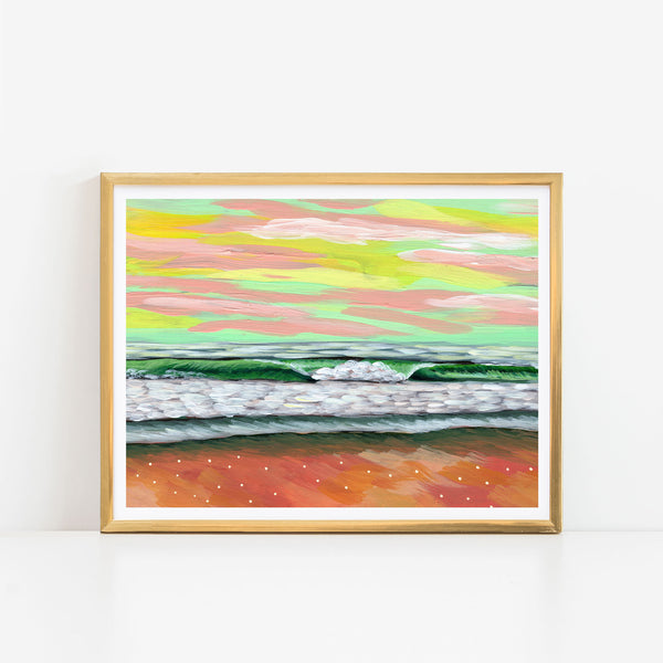 Pastel Seascape I