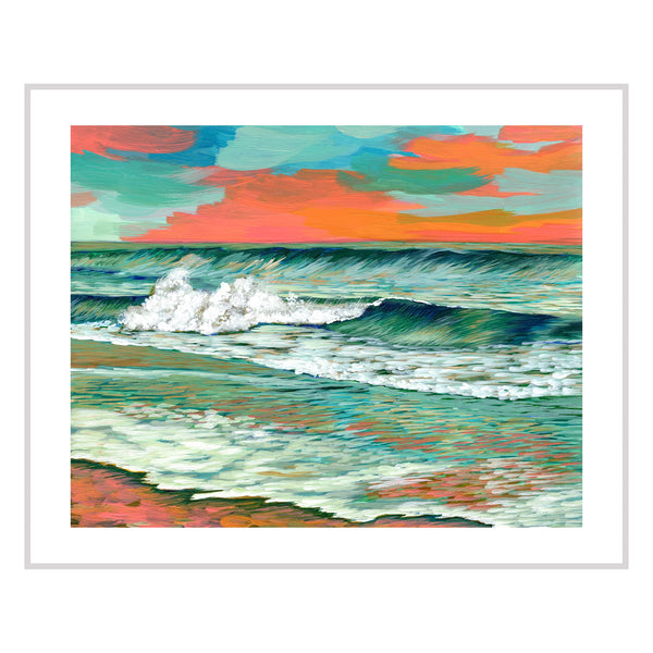 Rainbow Seascape V - Horizontal