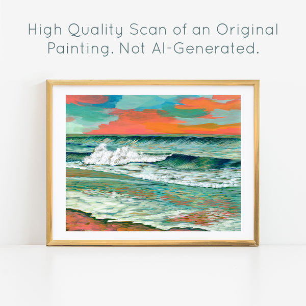Rainbow Seascape V - Horizontal
