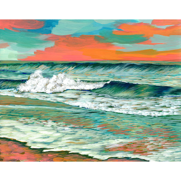 Rainbow Seascape V - Horizontal