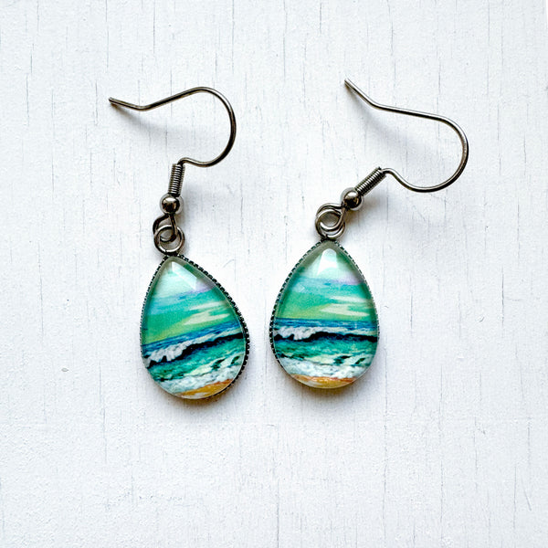 Rainbow Sky III - Stainless Steel Earrings