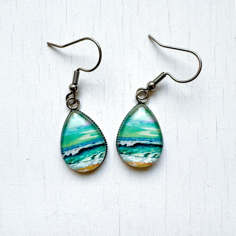 Rainbow Sky III - Stainless Steel Earrings