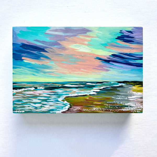 Rainbow Sunrise - Original Painting