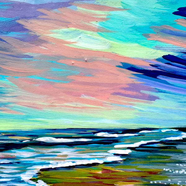 Rainbow Sunrise - Original Painting