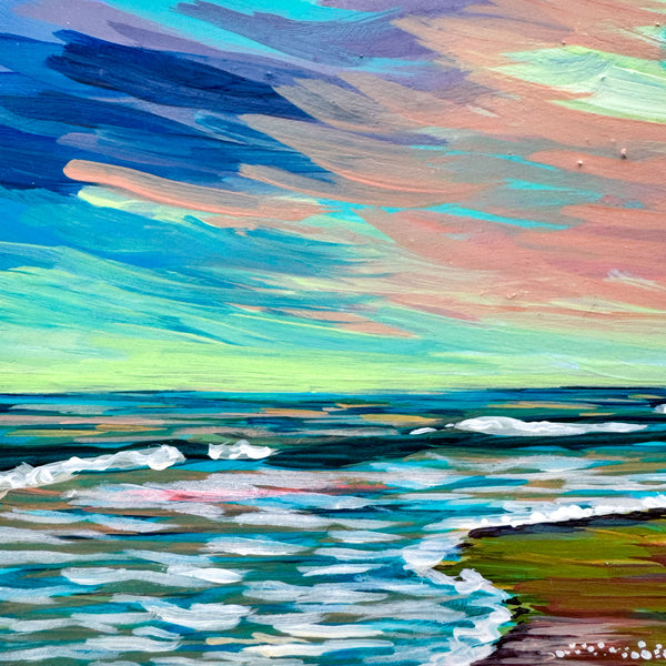 Rainbow Sunrise - Original Painting